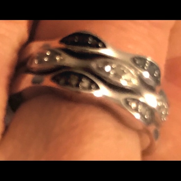 SAVVY CIE JEWELS STERLING SILVER + DIAMOND… - Picture 3 of 15